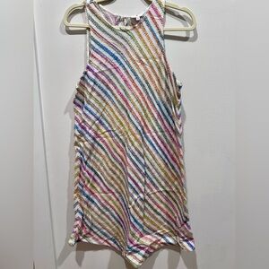 Colorful Striped LOFT Lou & Grey Dress